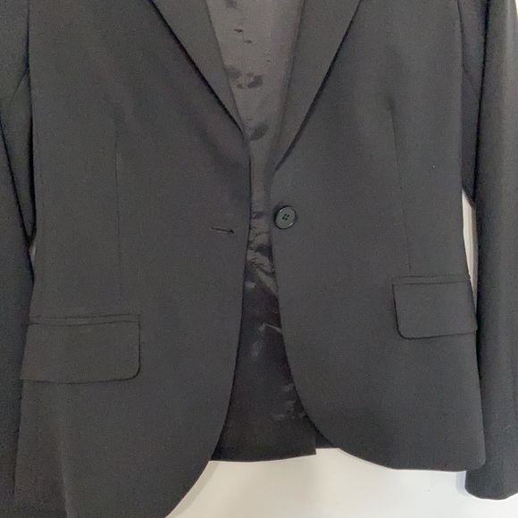 Theory Wool Blend Single Button Blazer - Picture 7 of 12